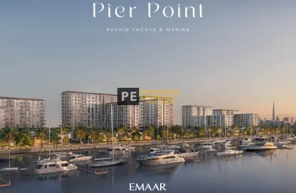 Apartment - 2 Bedrooms - 3 Bathrooms for sale in Pier Point 2 - Mina Rashid - Dubai