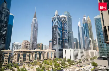 شقة - غرفة نوم - 1 حمام للايجار في برج سنترال بارك السكني - برج سنترال بارك - مركز دبي المالي العالمي - دبي