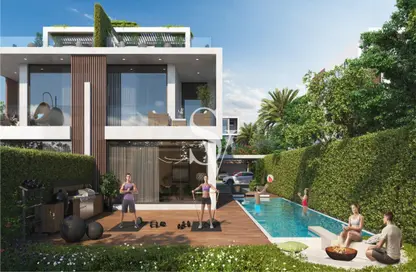 Pool image for: Villa - 5 Bedrooms - 6 Bathrooms for sale in Avencia 2 - Damac Hills 2 - Dubai, Image 1