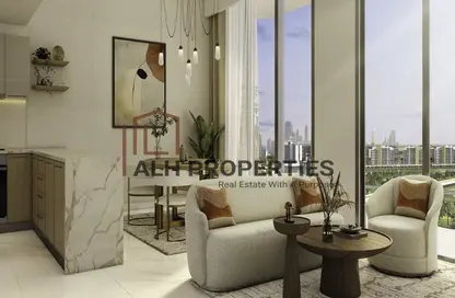 Living Room image for: Apartment - 1 Bedroom - 1 Bathroom for sale in Azizi Park Avenue - Meydan - Dubai, Image 1