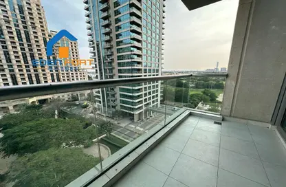 Balcony image for: Apartment - 1 Bedroom - 2 Bathrooms for rent in The Fairways North - The Fairways - The Views - Dubai, Image 1