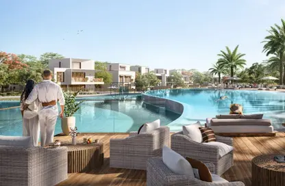 صورة لـ حوض سباحة فيلا - 4 غرف نوم - 4 حمامات للبيع في الواحة - بالميرا - الواحة من إعمار - دبي ، صورة رقم 1