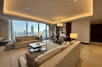 شقة - 3 غرف نوم - 5 حمامات للايجار في 1 فندق العنوان-سكاي فيو - أبراج العنوان سكاي فيو - دبي وسط المدينة - دبي