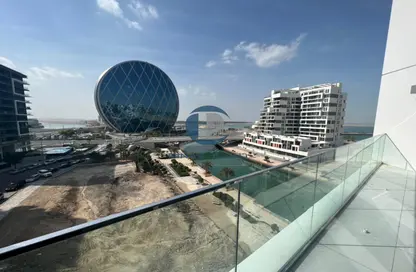Outdoor Building image for: Apartment - 3 Bedrooms - 4 Bathrooms for rent in Al Sail Tower - Al Dana - Al Raha Beach - Abu Dhabi, Image 1