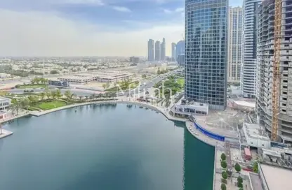 شقة - غرفة نوم - 2 حمامات للايجار في ابراج جرين ليك - (JLT) مجمع S - أبراج بحيرة الجميرا - دبي