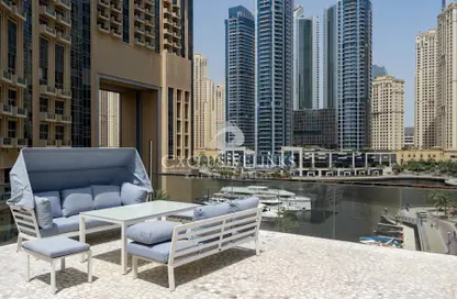 بنتهاوس - 5 غرف نوم - 6 حمامات للايجار في دبي مارينا مون - دبي مارينا - دبي