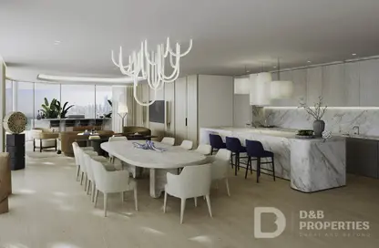 Apartment - 2 Bedrooms - 4 Bathrooms for sale in Dubai Harbour Residences (Area 1) - Dubai Harbour Residences - Dubai Harbour - Dubai