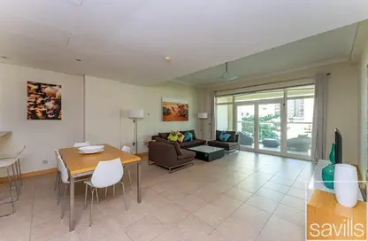 Apartment - 3 Bedrooms - 4 Bathrooms for rent in Al Das - Shoreline Apartments - Palm Jumeirah - Dubai