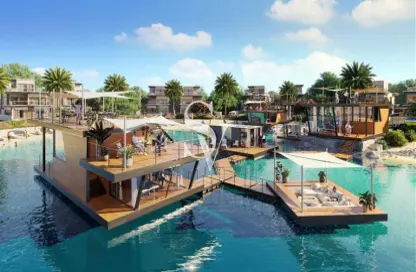 Pool image for: Townhouse - 3 Bedrooms - 3 Bathrooms for sale in Portofino - Damac Lagoons - Dubai, Image 1
