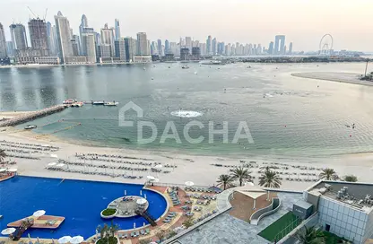 شقة - غرفة نوم - 2 حمامات للايجار في أوشيانا باسيفيك - أوشيانا - نخلة جميرا - دبي