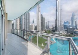 صورةشرفة لـ: بنتهاوس - 3 غرف نوم - 4 حمامات للبيع في ذا ريزيدنس 6 - برج ريزيدنس - دبي وسط المدينة - دبي, صورة 1