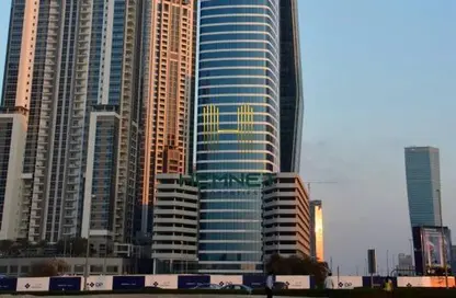 Office Space - Studio - 1 Bathroom for rent in The Bay Gate - Business Bay - Dubai