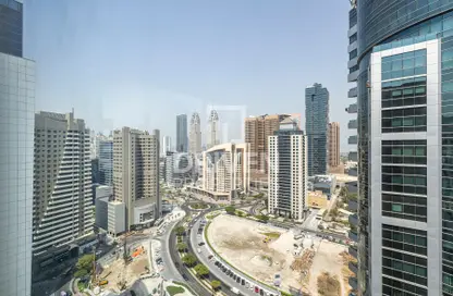 مكتب - استوديو - 2 حمامات للايجار في برج جروفينور للأعمال - برشا هايتس (تيكوم) - دبي