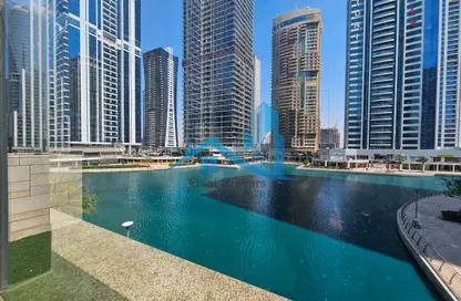 شقة - 2 غرف نوم - 3 حمامات للايجار في ابراج جرين ليك - (JLT) مجمع S - أبراج بحيرة الجميرا - دبي