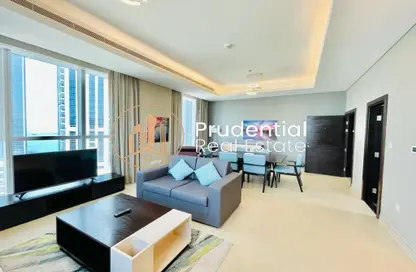 Apartment - 2 Bedrooms - 3 Bathrooms for rent in Al Jowhara Tower - Corniche Road - Abu Dhabi
