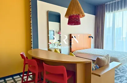 Apartment - Studio - 1 Bathroom for rent in Mama Shelter Residences - Business Bay - Dubai