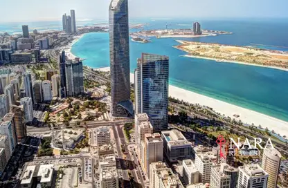 Apartment - 1 Bedroom - 2 Bathrooms for rent in Burj Mohammed Bin Rashid at WTC - Corniche Road - Abu Dhabi