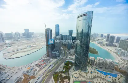 Apartment - 3 Bedrooms - 3 Bathrooms for sale in The Gate Tower 1 - Shams Abu Dhabi - Al Reem Island - Abu Dhabi