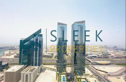 Office Space - Studio - 2 Bathrooms for rent in The Prism - Business Bay - Dubai