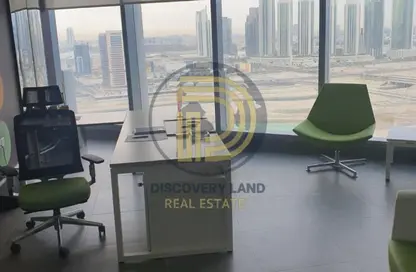 Office Space - Studio - 1 Bathroom for rent in Addax port office tower - City Of Lights - Al Reem Island - Abu Dhabi
