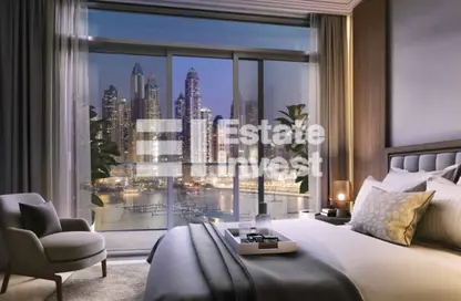 Apartment - 1 Bedroom - 1 Bathroom for sale in Palace Beach Residence - EMAAR Beachfront - Dubai Harbour - Dubai