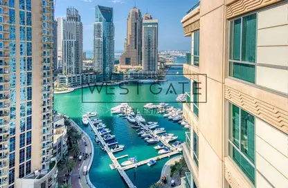 Water View image for: Apartment - 2 Bedrooms - 2 Bathrooms for rent in Al Yass Tower - Emaar 6 Towers - Dubai Marina - Dubai, Image 1