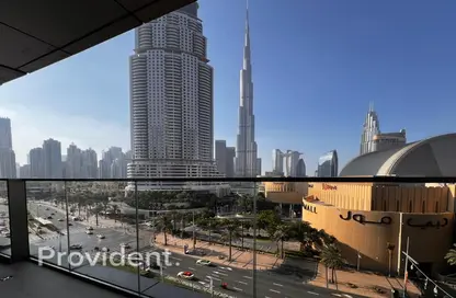 Outdoor Building image for: Apartment - 1 Bedroom - 1 Bathroom for rent in Boulevard Point - Downtown Dubai - Dubai, Image 1