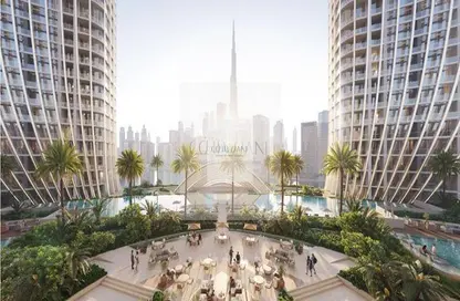 شقة - غرفة نوم - 2 حمامات للبيع في بن غاطي سكاي رايز - الخليج التجاري - دبي