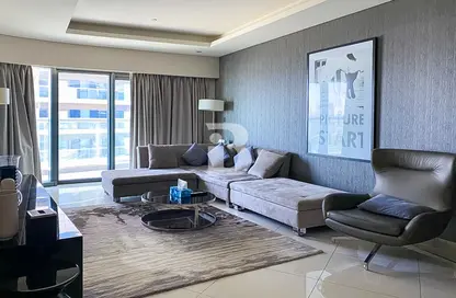 Living Room image for: Apartment - 3 Bedrooms - 3 Bathrooms for rent in Tower A - DAMAC Towers by Paramount - Business Bay - Dubai, Image 1