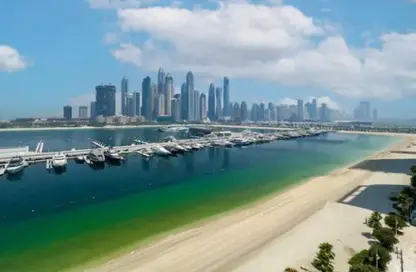 Apartment - 3 Bedrooms - 3 Bathrooms for rent in Palace Beach Residence - EMAAR Beachfront - Dubai Harbour - Dubai