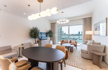 Apartment - 1 Bedroom - 1 Bathroom for rent in Grand Bleu Tower 1 - EMAAR Beachfront - Dubai Harbour - Dubai