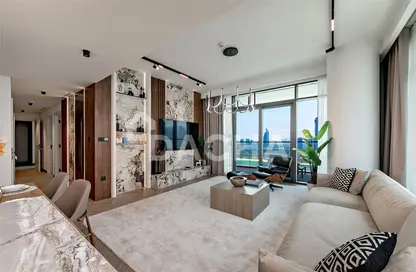 شقة - 3 غرف نوم - 4 حمامات للبيع في برج Marina Vista 2 - مارينا فيستا - إعمار بيتشفرونت - دبي هاربور - دبي