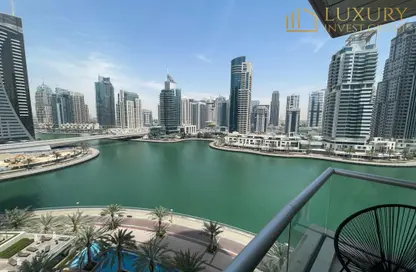 Apartment - 1 Bedroom - 2 Bathrooms for rent in Fairfield Tower - Park Island - Dubai Marina - Dubai
