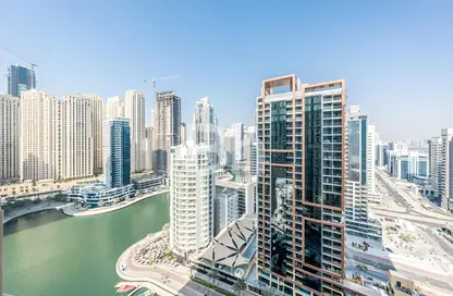 Apartment - 1 Bedroom for rent in JW Marriott Hotel Marina - Dubai Marina - Dubai