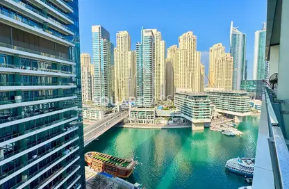 شقة - 1 حمام للايجار في B برج سيلفرين - سيلفيرين - دبي مارينا - دبي