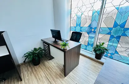 Office Space - Studio - 1 Bathroom for rent in Business Atrium Building - Oud Metha - Bur Dubai - Dubai