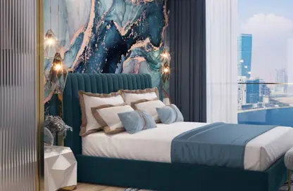 Apartment - Studio - 1 Bathroom for sale in Chic Tower - Business Bay - Dubai