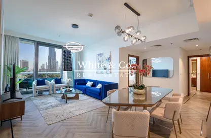 Apartment - 2 Bedrooms - 2 Bathrooms for rent in Burj Vista 2 - Burj Vista - Downtown Dubai - Dubai