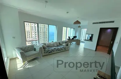 Apartment - 1 Bedroom - 2 Bathrooms for rent in Shemara Tower - Marina Promenade - Dubai Marina - Dubai