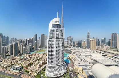 Apartment - 2 Bedrooms - 3 Bathrooms for rent in Boulevard Point - Downtown Dubai - Dubai