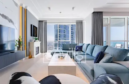 Apartment - 2 Bedrooms - 3 Bathrooms for rent in Al Bateen Residences - Jumeirah Beach Residence - Dubai