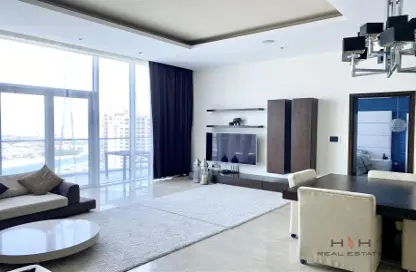 Apartment - 3 Bedrooms - 4 Bathrooms for rent in Oceana Caribbean - Oceana - Palm Jumeirah - Dubai