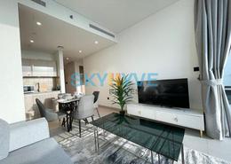 Living / Dining Room image for: Apartment - 1 bedroom - 1 bathroom for sale in Sobha Hartland Waves Opulence - Nad Al Sheba 1 - Nadd Al Sheba - Dubai, Image 1