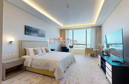 Apartment - Studio - 1 Bathroom for rent in The Palm Tower - Palm Jumeirah - Dubai