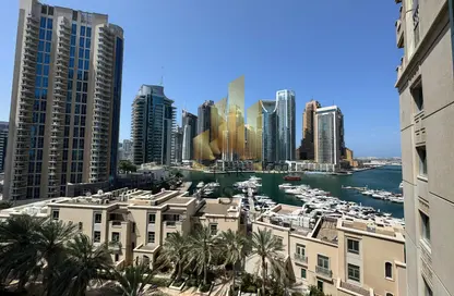 شقة - 2 غرف نوم - 2 حمامات للايجار في برج العنبر - أبراج إعمار ال6 - دبي مارينا - دبي
