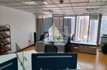 Office Space - Studio - 4 Bathrooms for rent in I Rise Tower - Barsha Heights (Tecom) - Dubai
