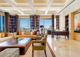 Living Room image for: Penthouse - 2 bedrooms - 3 bathrooms for rent in Raffles Dubai - Umm Hurair 2 - Umm Hurair - Dubai, Image 1