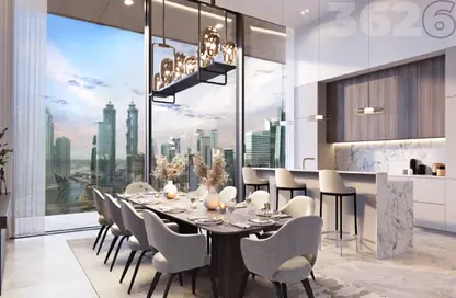 Apartment - Studio - 1 Bathroom for sale in Peninsula Four - Peninsula - Business Bay - Dubai