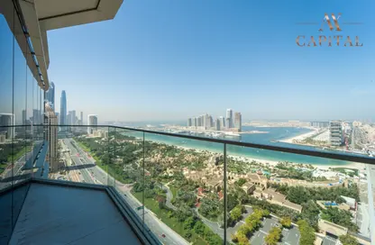 Apartment - 3 Bedrooms - 4 Bathrooms for rent in Palm View - Dubai Media City - Dubai