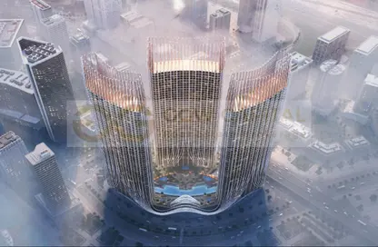 شقة - غرفة نوم - 1 حمام للبيع في برج بن غاطي سكاي رايز أ - بن غاطي سكاي رايز - الخليج التجاري - دبي